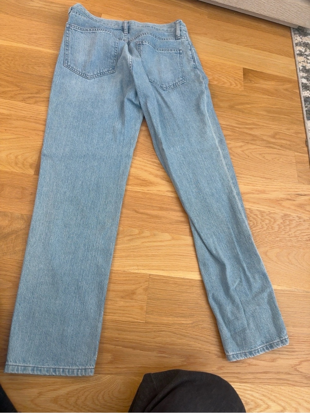 PARTROW size 4 Light Wash High Rise straight leg jeans